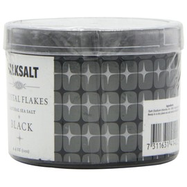 FALKSALT Altevita Mediterranean Crystal Flake Salt Black 4.3 oz (125 g)
