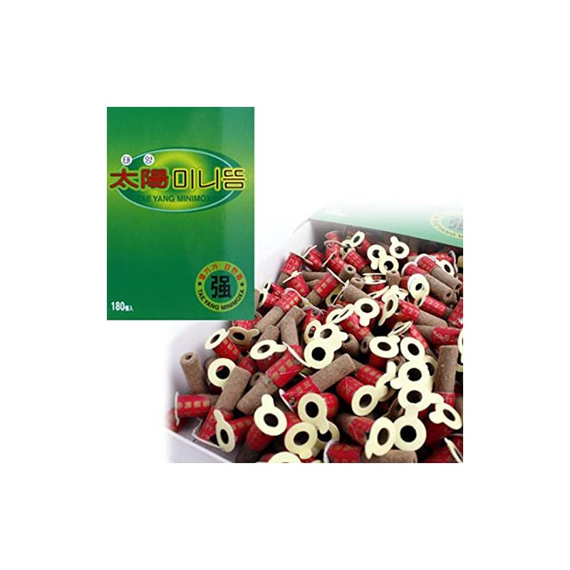 [Medicinal Herb] Mini Moxibustion/태양 미니뜸 (강) (Red(Strong))