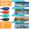 WONITAGO Kayak Paddles with Alloy Shaft and PP Blade, Floating