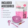 Mascarilla de hidrogel Vajacial, mascarilla modeladora de goma prémium con