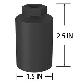 Moker Detroit Diesel 30mm 12-Point Injector Socket for GM 6.2L and 6.5L Diesel Engines