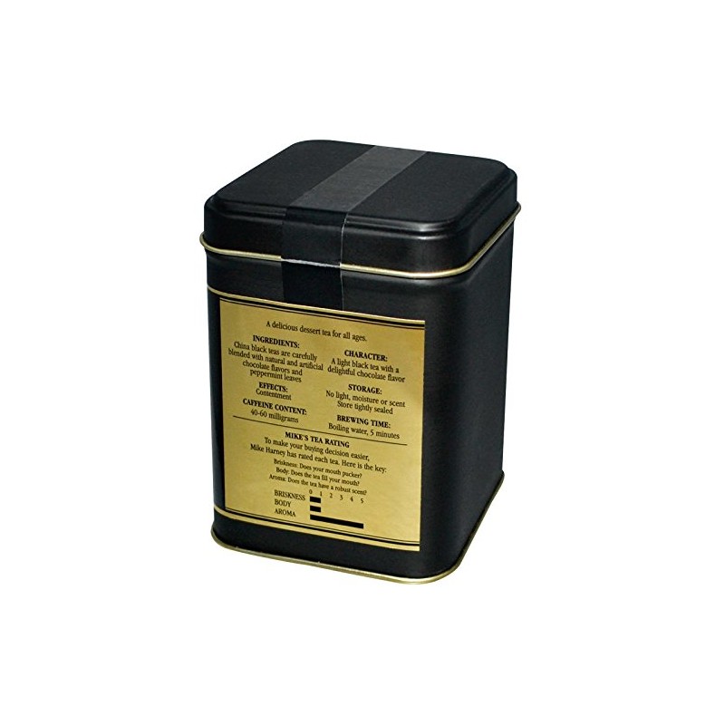 Harney & Sons Loose Leaf Black Tea, Chocolate Mint, 4