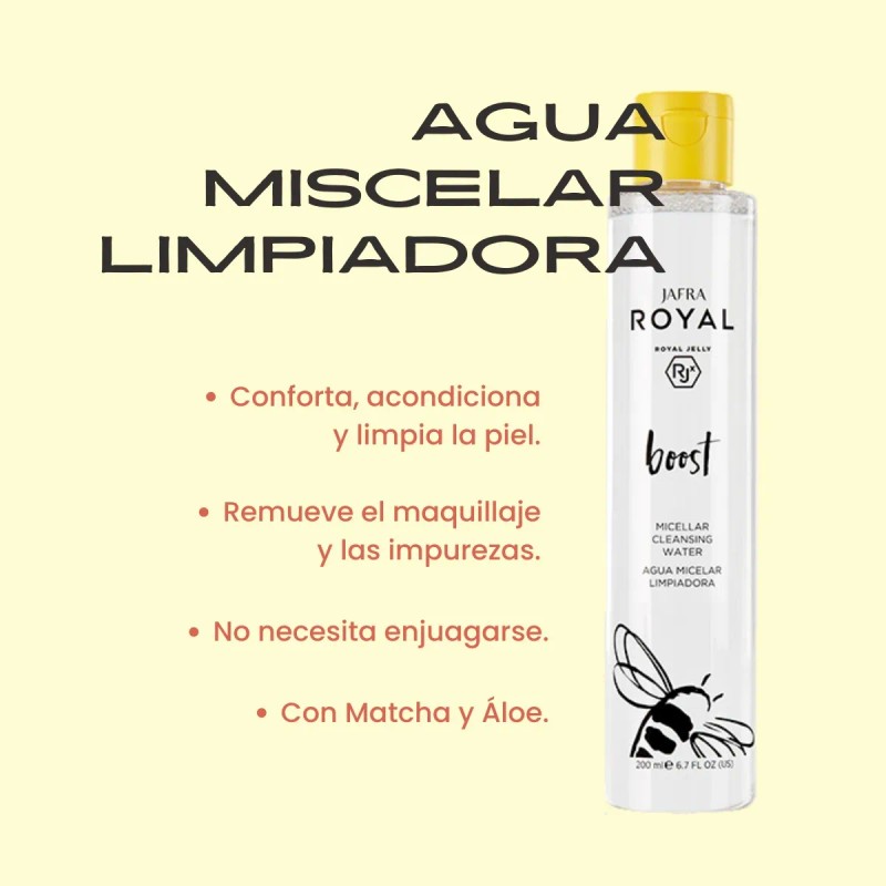 Jafra Royal Boost Limpiador Gel+crema Humectante ¡elige!