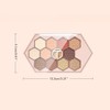 12colors Hexagonal Star Eyeshadow Palette Long Lasting and Portable Eye