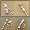 2pcs Silicone Cable Converter Holder Strap Tether,Anti Lost Cover Protections