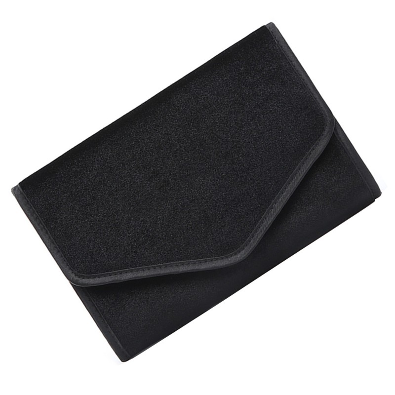 Travel Jewelry Case Foldable Portable Stain Proof Waterproof Gold Pattern
