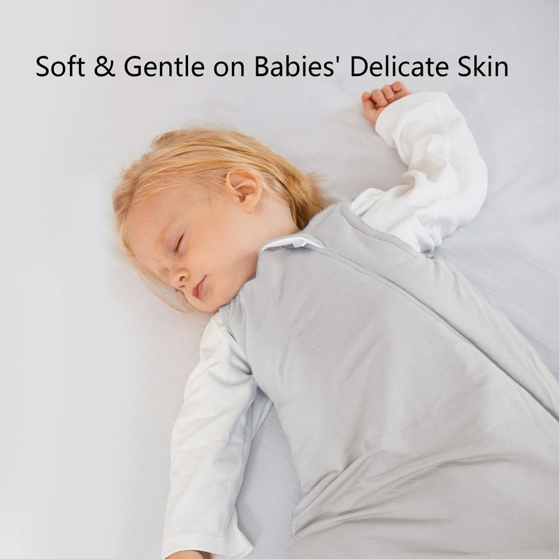 BubblePanda Rayon Made from Bamboo Sleep Sack 0-6 Months 0.5