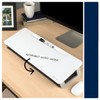 Quartet Dry Erase White Board, Magnetic Desktop Computer Pad for