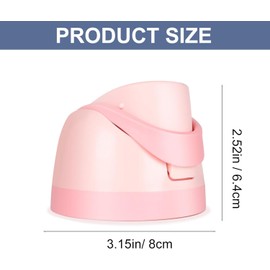 Replacement Lid for Owala FreeSip, One-Button Water Bottle Top Lid Compatible with Owala Cup 16oz 24oz 32oz 40oz, BPA-Free Leakproof Lid, Pink (Lid Only), Replacement Accessories for Owala Free Sip