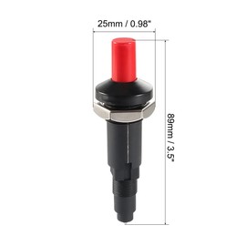 uxcell Igniter Kit Push Button Gas Grill Stove Ignitor with Wire Length 300mm Spark Generator