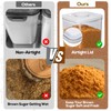 Mity rain Airtight Brown Sugar Keeper 2.8Qt/2.6L with Scoop and