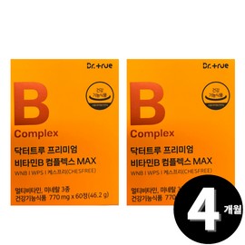 Living Factory H Partner Dr. True Vitamin B Complex Vitamin B total 4 month supply / 닥터트루 비타민B 컴플렉스 비타민비 총 4개월분