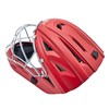 Jadekylin Baseball Catchers Helmet Matte (Red Small)