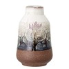 Bloomingville Vase, brown, black, green, natural, ceramic