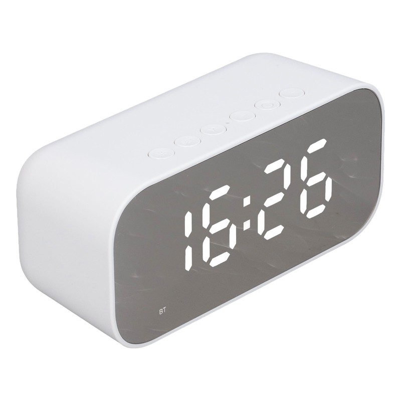 Alarm Clock Radio Portable Dimmer Control Dual Alarm FM Alarm