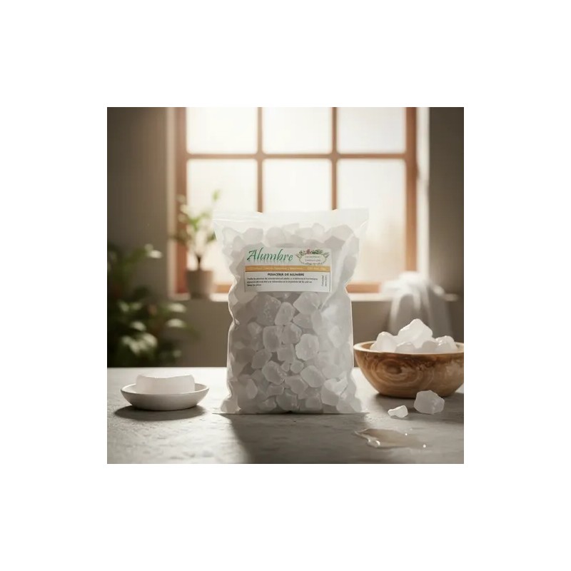 Piedra Alumbre De Potasio Natural 2kg Productos Tenango