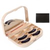 YiQiYi Cosmetic Case Empty Eyelashes Storage Case with Makeup Mirror