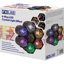 FXLab 6-Way LED Crystal Light Effect