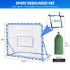 Winthai 6x5FT Soccer Rebounder Net, Quick-Switch Angle Soccer Training for