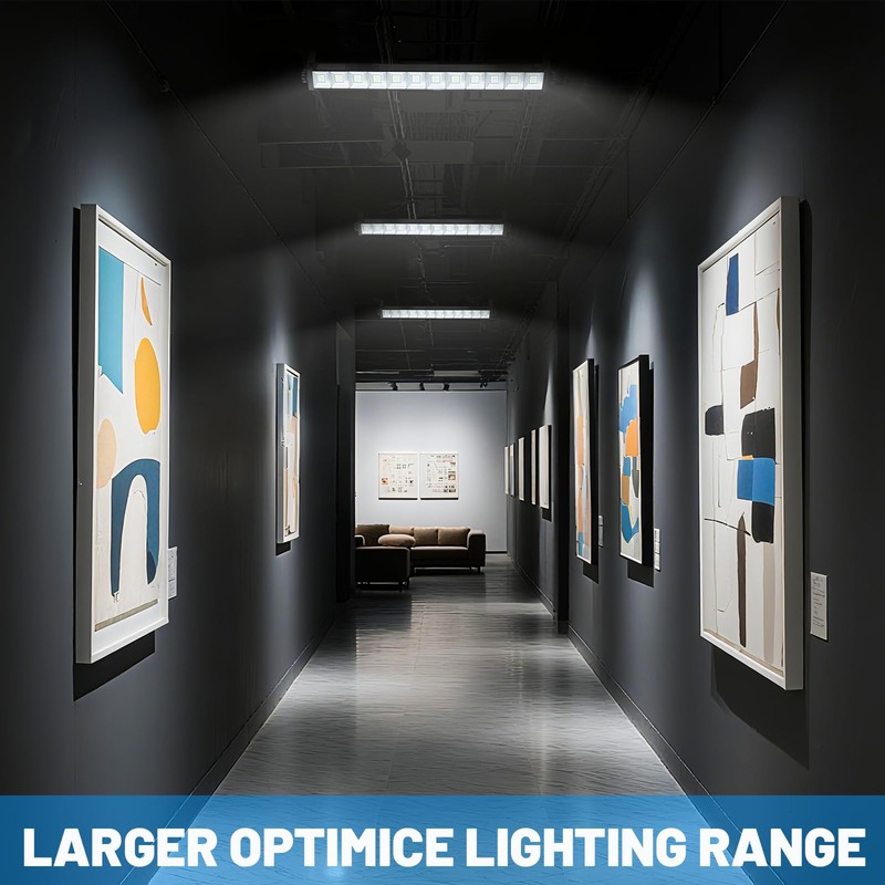 ycponggon 2 Pack 40W LED Shop Lights,6000K 4800LM Daylight White