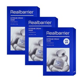 Real Barrier 한달패키지 리얼베리어 익스트림 크림 마스크 30매 One Month Package Real Barrier Extreme Cream Mask 30 Sheets