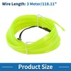 A ABSOPRO 3 Meter EL Wire Cable LED Glow String