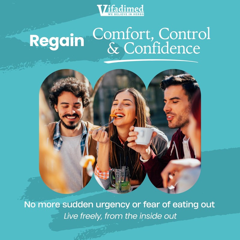 VIFADIMED Colon for Diarrhea, IBS-D,Colitis, Soothes Irritation,Enhances Colon's Function. Intestine