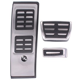 Doo Engy Pedal Cover Pedal Caps Pedal Set Foot Pedal Brake Pedal Accelerator Foot Rest Pedal Cover Pedal Pad Automatic Transmission for Q5 FY from 2016