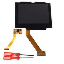 HISPEEDIDO for GBA SP Screen Mod Kits, LCD Backlit Backlight Display, IPS V2 Replacement Accessories Compatible with GBA SP Console (Need to weld one wire)
