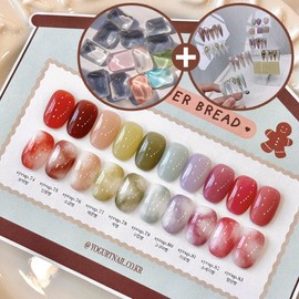 Yogurt Gel Gingerbread 10 Piece Set Syrup Gel / 요거트젤 진저브레드 10종 세트 시럽젤