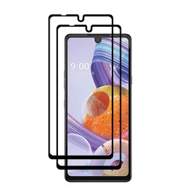 AISELAN for LG Stylo 6 Ultra Clear Screen Tempered Glass - [2pack] Full Coverage Anti-Glare HD Screen Protector for LG Stylo 6 LMQ730TM LM-Q730TM Phone