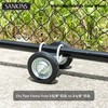SANKINS 6" Rolling Gate Wheel Carrier Heavy Duty for Driveway