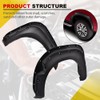 Fender Flares Compatible with Nissan Titan 2004-2015 Textured Black Pocket