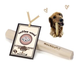 mochico Coffee Tree Dog Chew Toy, Small, Natural, Additive-free, 100% Dental Care, Stress Care, Chewing Toy, Wood, Toothpaste, Bite Toy, Bite Wood, Caffeine Free