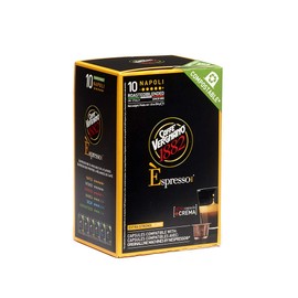 Caffe Vergnano Napoli Capsules Compatible with Original Line Machines By Nespresso - 60 Capsules (6 packs - 10 capsules each)