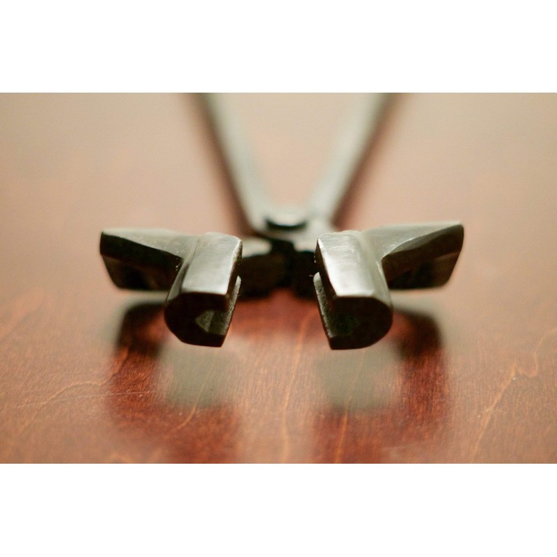 BetterForge 17" Z-Type Offset Blacksmith Tongs for Knife Making