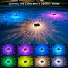 Solar Floating Pool Lights, IP68 Waterproof RGB Pool Lights with
