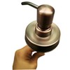 KONTONTY Stainless Steel Soap Pump Liquid Soap Dispenser Pump for