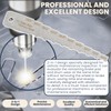 Zookpr Brake Pad Measuring Tool Brake Pad Thickness Gauge Technician