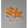 LEFFAI 10 Sets Bushings for Fingerboard Trucks -Random Color