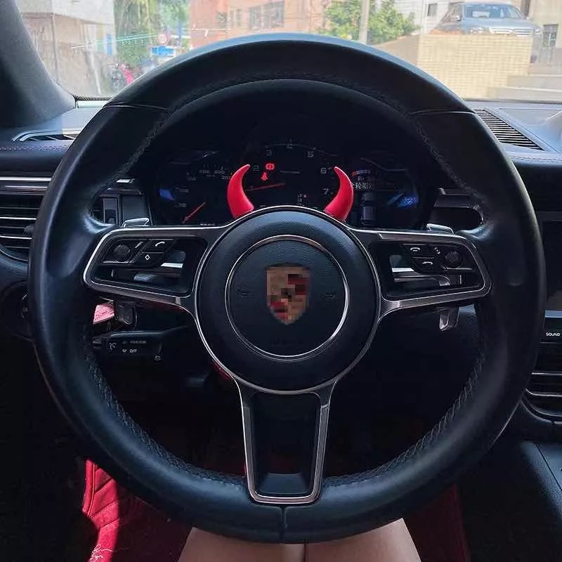 PMX Cuernos De Diablito Para Coche, Cuernos Para Decorar Volante