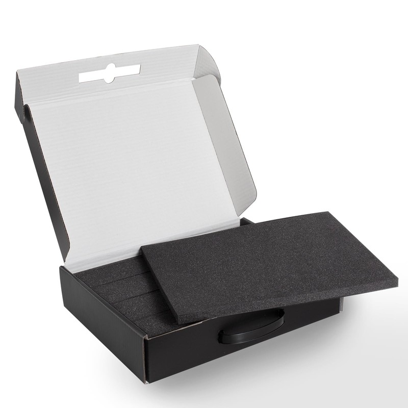 Cyiwniao HO Gauge Model Train Storage Box, 4 Slots Horizontal