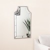 Southern Enterprises SEI Furniture Leaston Decorative Wall Mirror with Silver