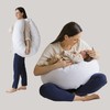 First Organic Cotton Pregnancy Pillow for Sleeping & Baby Feeding
