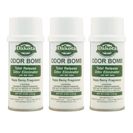 Dakota Odor Bomb Car Odor Eliminator - Napa Berry - 3 Pack