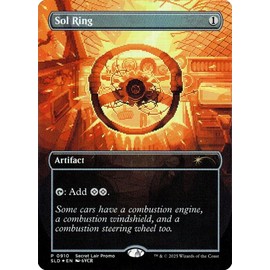 Sol Ring R Borderless Promo FOIL #910 | SLD Secret Lair Drop Promo | MTG