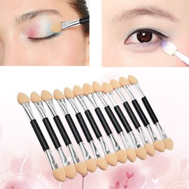 JOY STORE 6 Pcs Sponge Tip Eyeshadow Brush Double Sided Sponge Makeup Brush