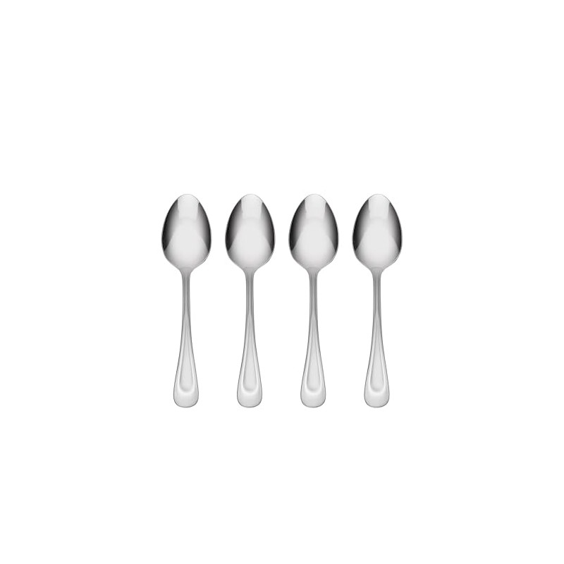 Oneida Satin Sand Dune Everyday Flatware Dinner Spoons, Set of