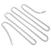 925 Sterling Silver 3MM Rope Chain 30