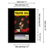 Black Wood Playbill Holder and Ticket Frame - Acid Free
